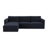 Willow 4-Piece Velvet Modular Sectional