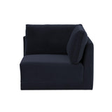 Willow Performance Velvet Modular Corner Chair - View 17