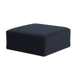 Willow Velvet Modular Ottoman