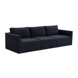 Willow 105" Velvet Modular Sofa