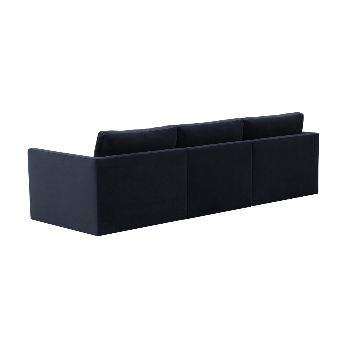 Willow 105" Velvet Modular Sofa