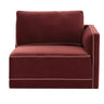 Willow Performance Velvet Modular RAF Corner Chair - View 19