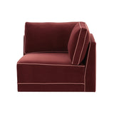Willow Performance Velvet Modular Corner Chair - View 21