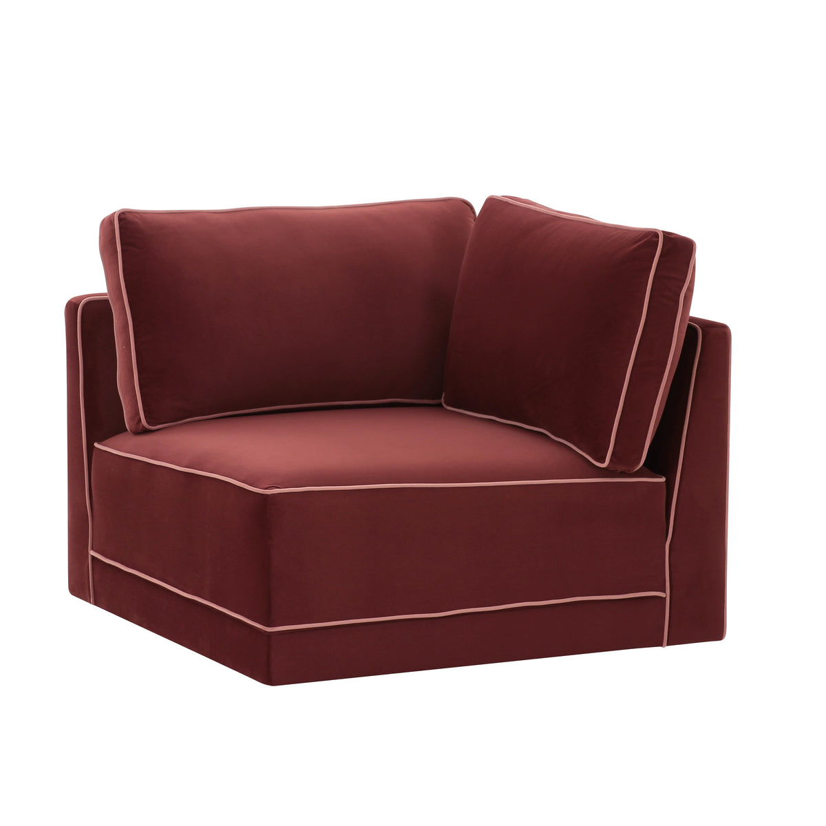 Willow Performance Velvet Modular Corner Chair - View 22