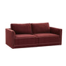 Willow 74" Velvet Modular Loveseat