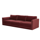Willow 105" Velvet Modular Sofa