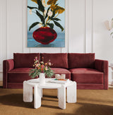 Willow 105" Velvet Modular Sofa