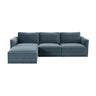 Willow 4-Piece Velvet Modular Sectional