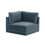Willow Performance Velvet Modular Corner Chair - View 26