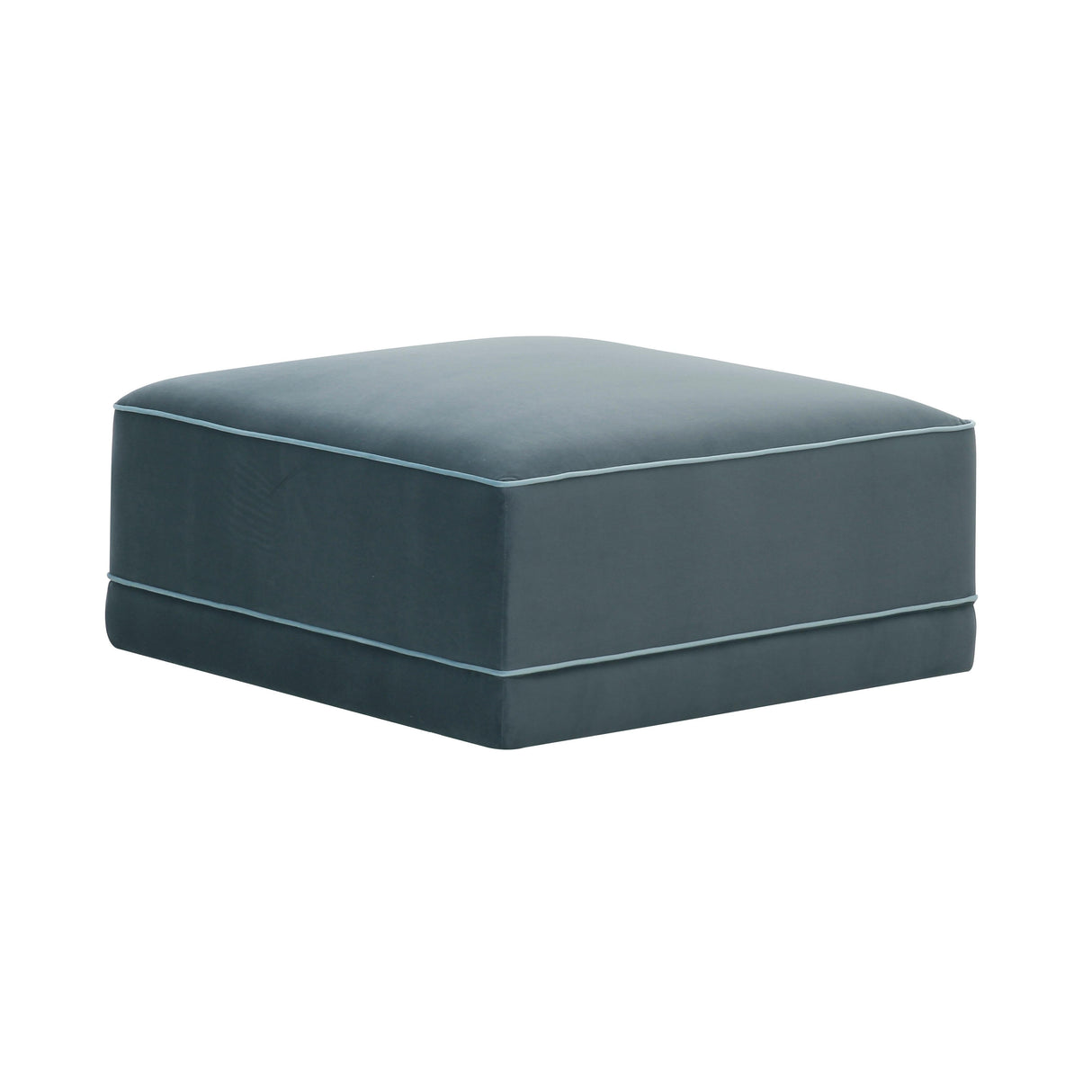 Willow Velvet Modular Ottoman