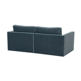 Willow 74" Velvet Modular Loveseat