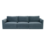 Willow 105" Velvet Modular Sofa