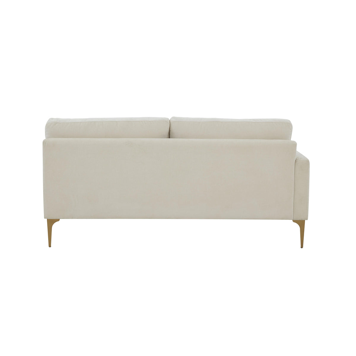 Serena 68" Performance Velvet Modular Loveseat - View 25