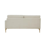 Serena 68" Performance Velvet Modular Loveseat - View 21