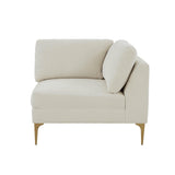Serena Performance Velvet Modular Corner Seat - View 2