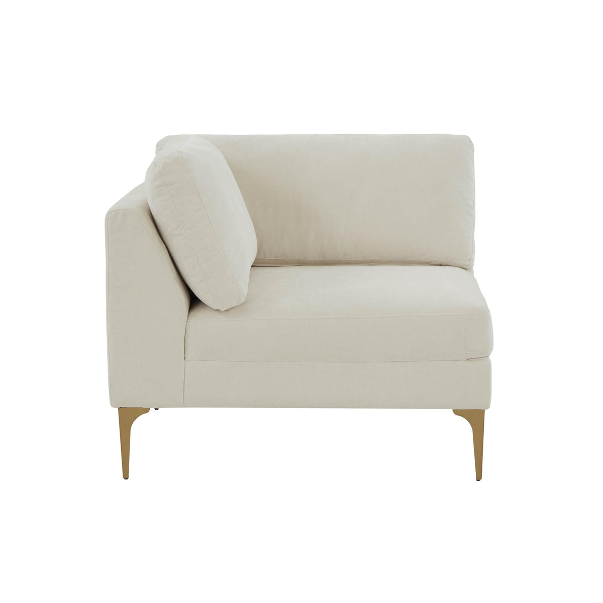 Serena Performance Velvet Modular Corner Seat - View 3