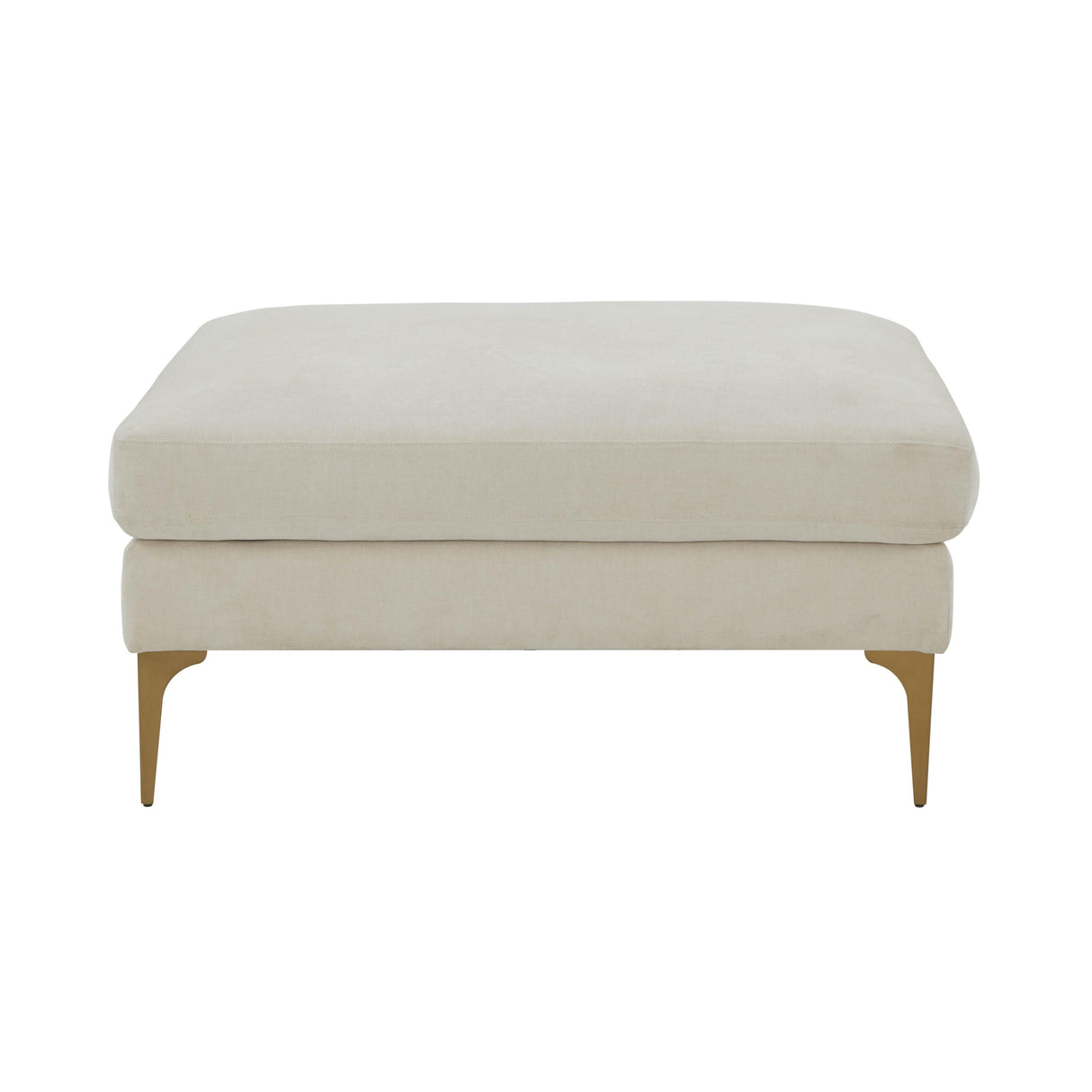 Serena Velvet Ottoman