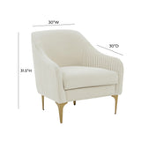 Serena Velvet Accent Chair