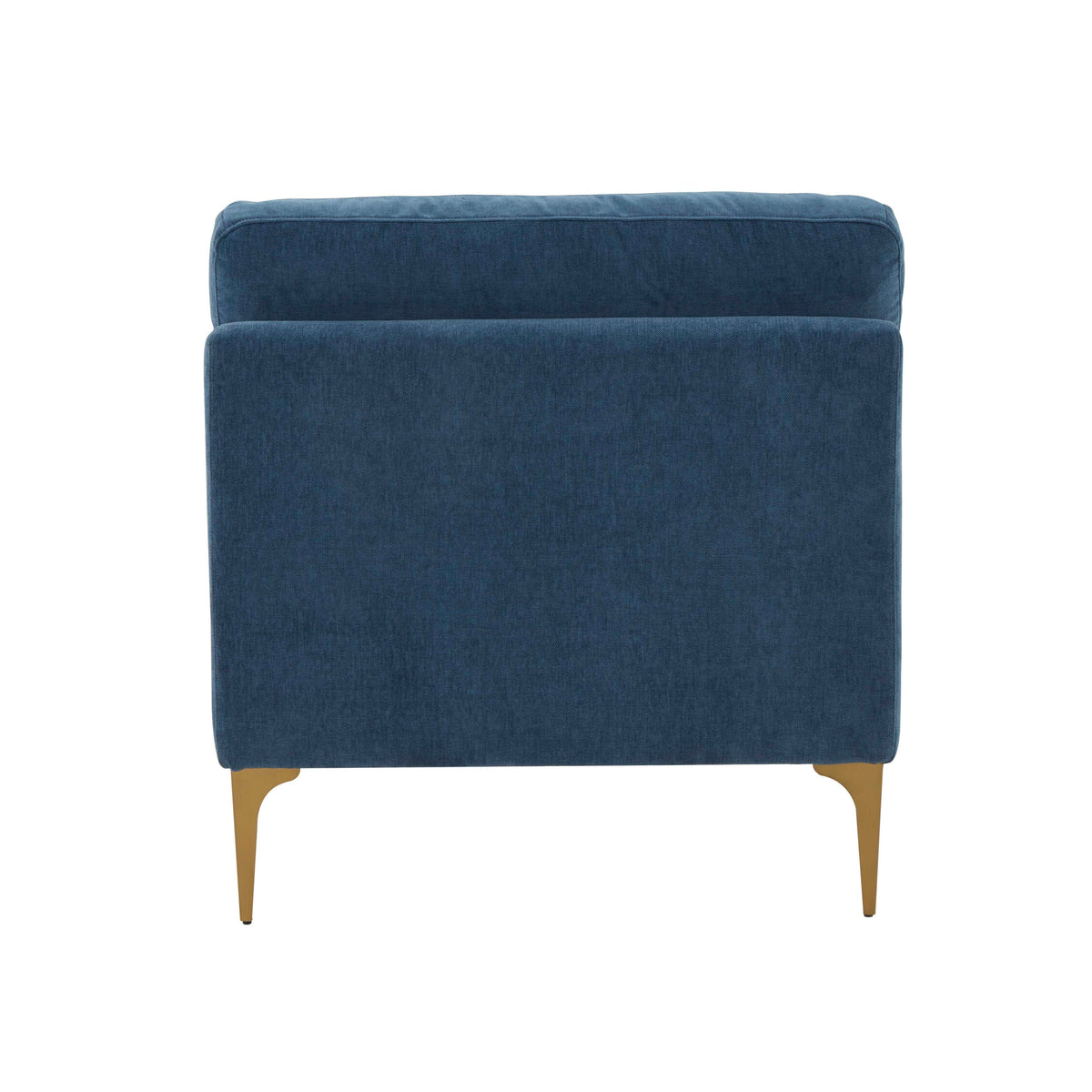 Serena Performance Velvet Modular Armless Chair - View 9