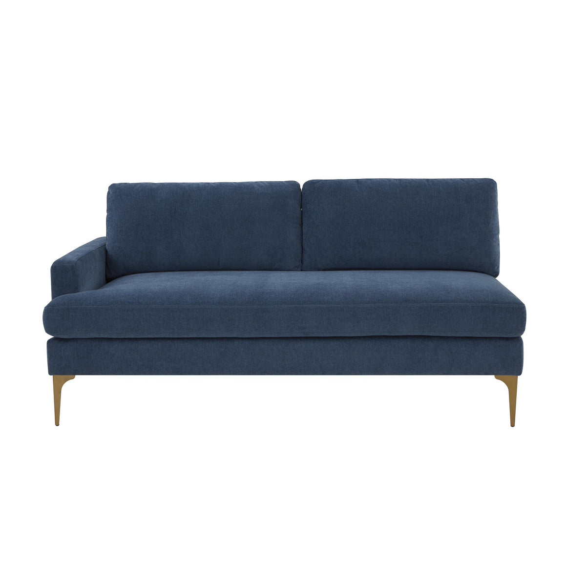 Serena 68" Performance Velvet Modular Loveseat - View 7
