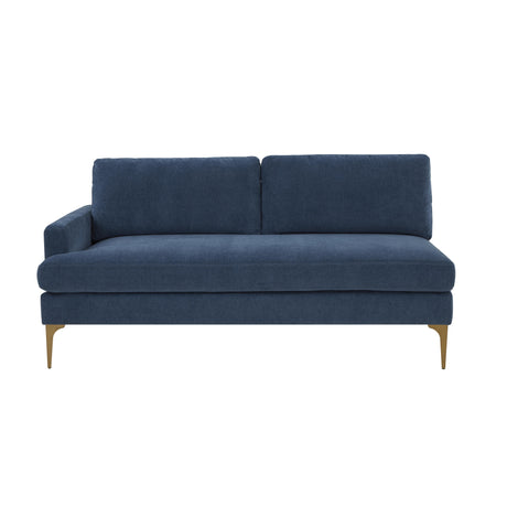 Serena 68" Performance Velvet Modular Loveseat - View 7