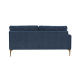 Serena 68" Performance Velvet Modular Loveseat - View 9