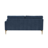 Serena 68" Performance Velvet Modular Loveseat - View 3