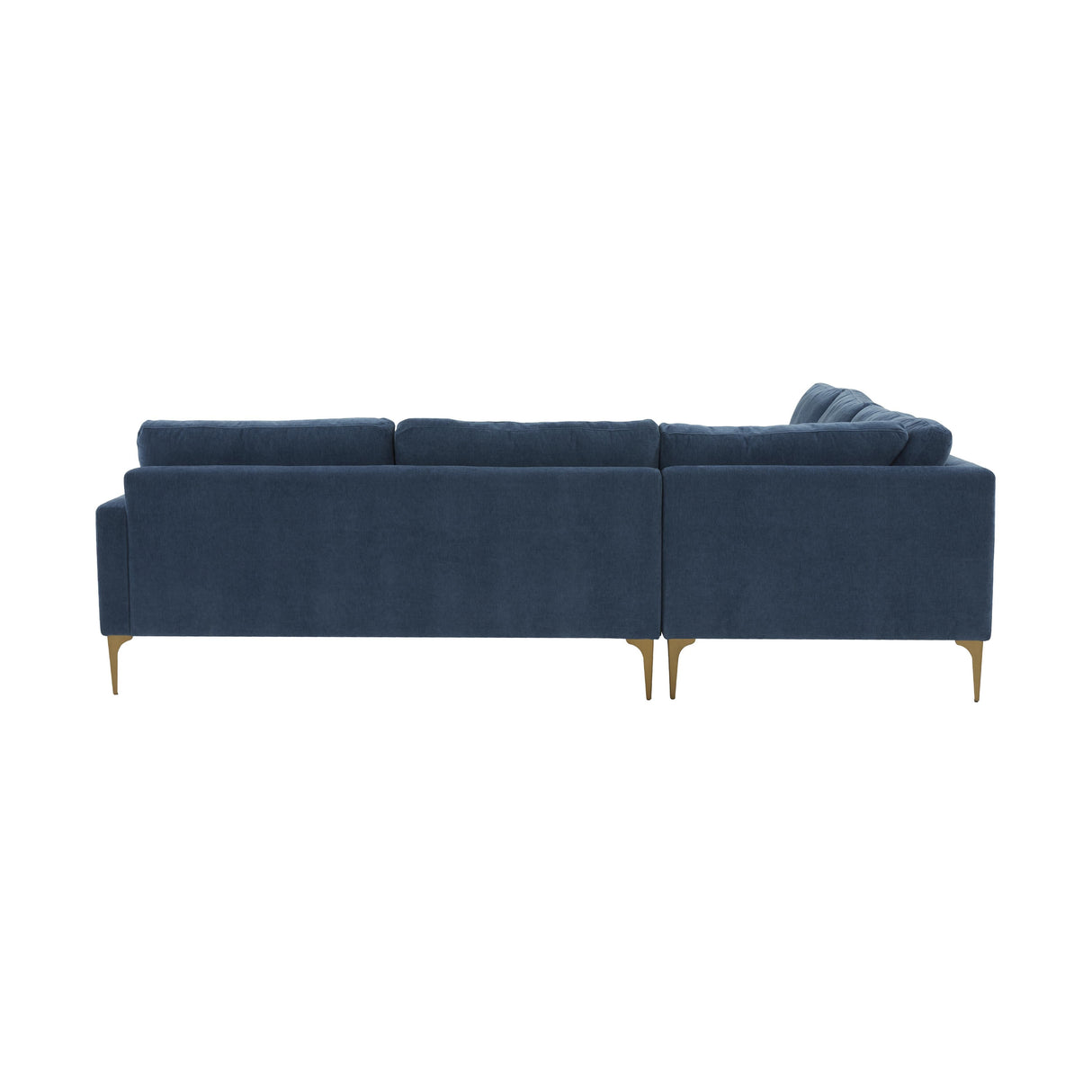 Serena 3-Piece Velvet L-Sectional