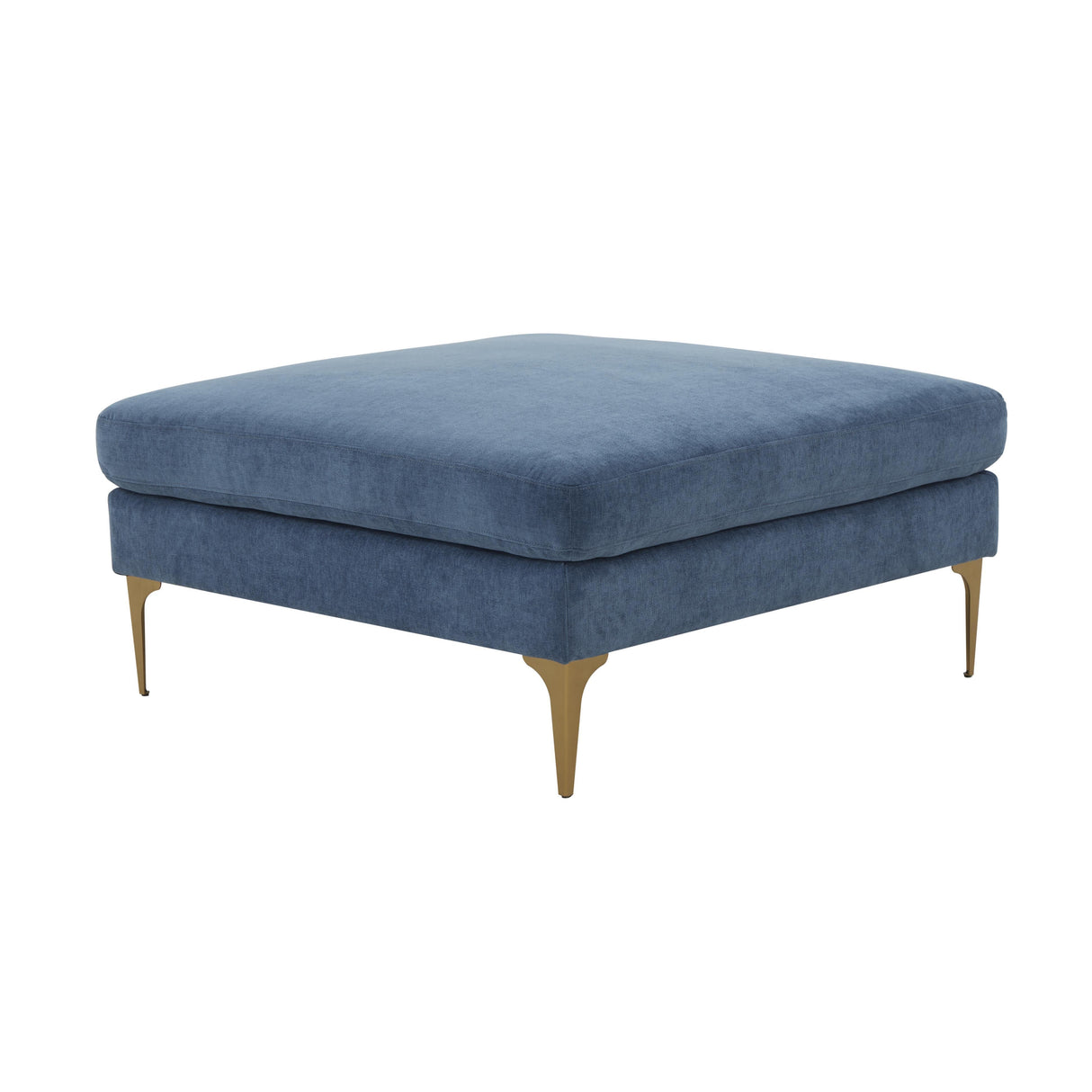 Serena Velvet Ottoman