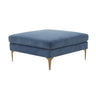 Serena Velvet Ottoman