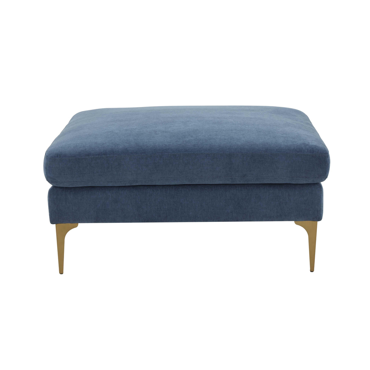Serena Velvet Ottoman