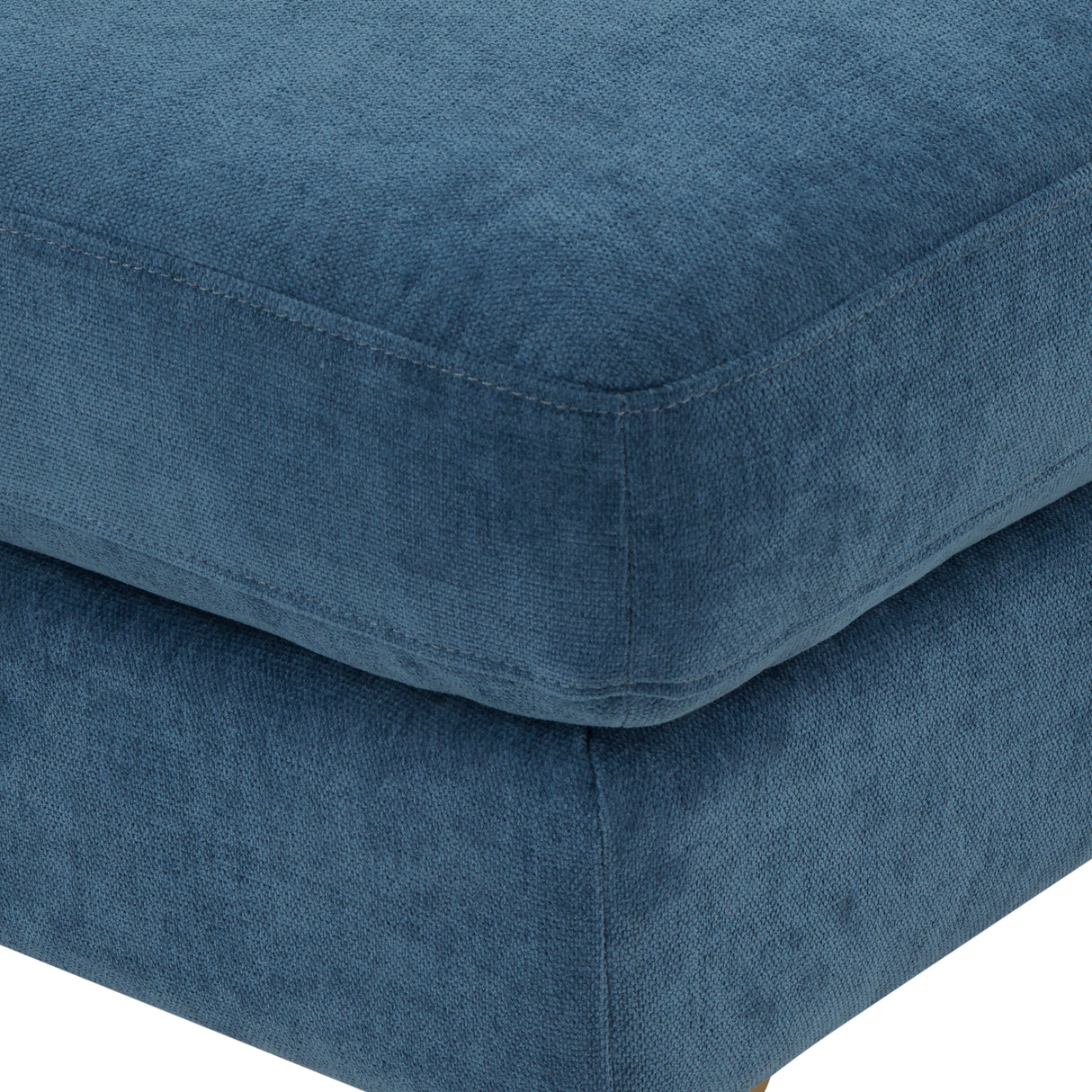 Serena Velvet Ottoman
