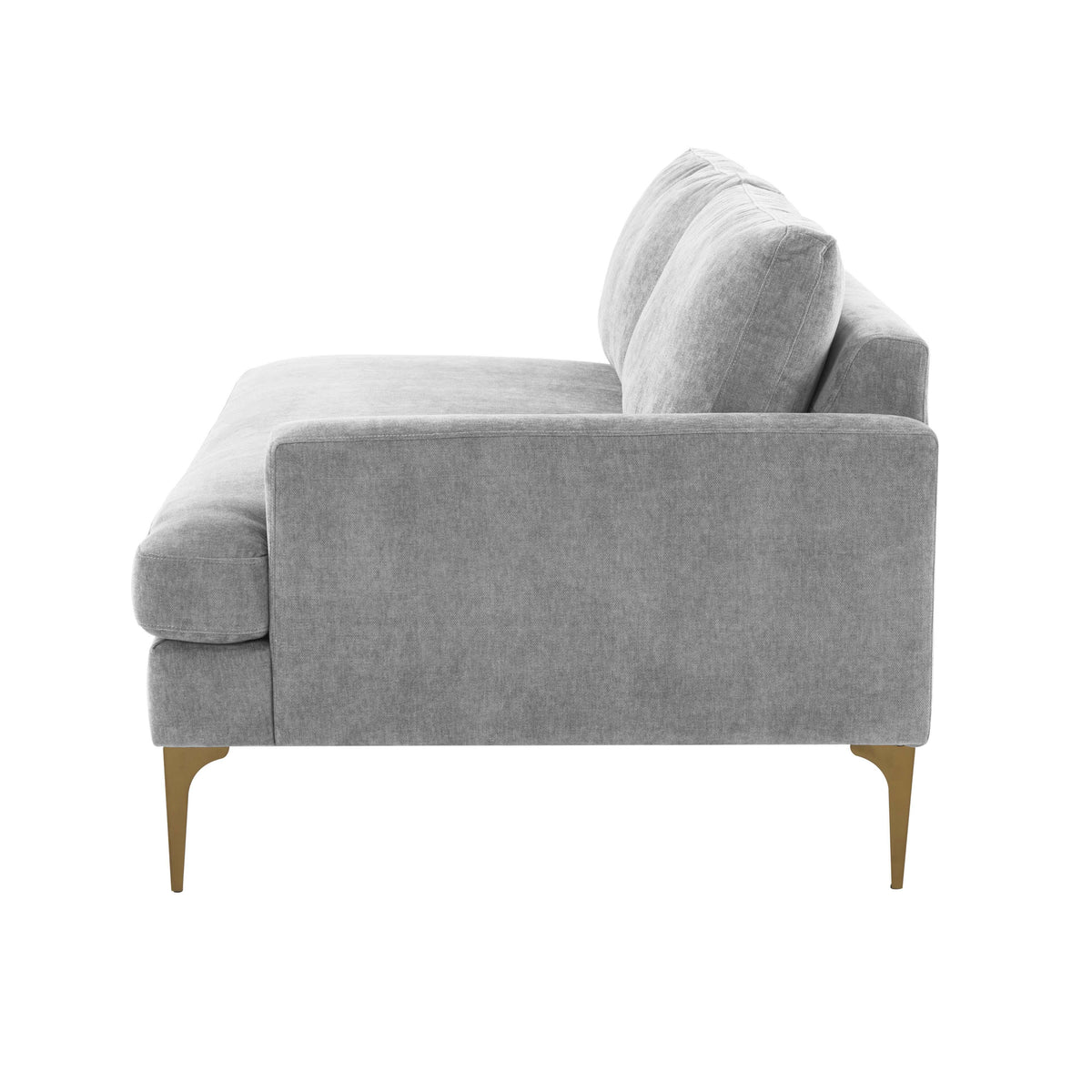Serena 68" Performance Velvet Modular Loveseat - View 14