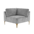 Serena Performance Velvet Modular Corner Seat - View 10
