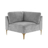 Serena Performance Velvet Modular Corner Seat - View 10