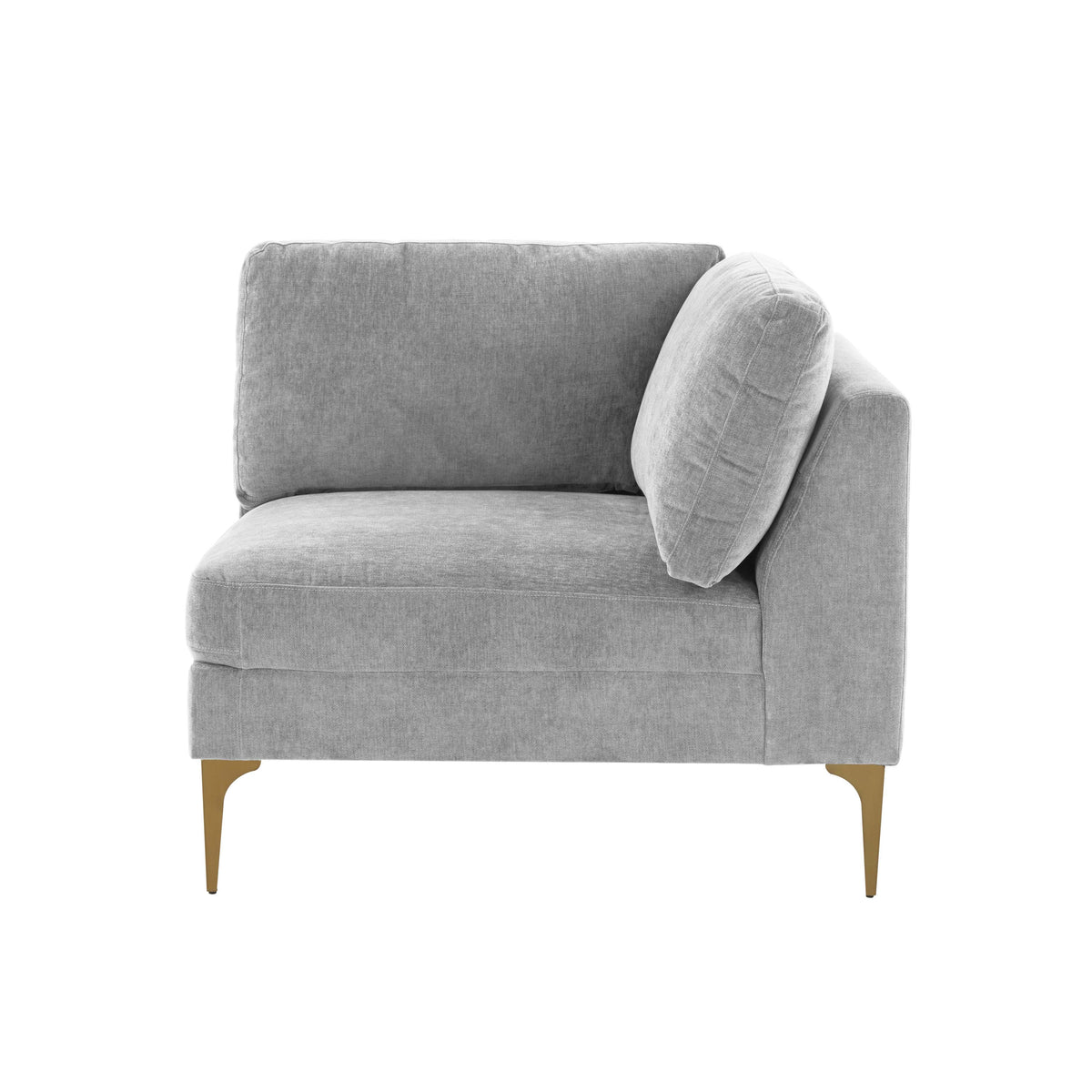 Serena Performance Velvet Modular Corner Seat - View 11