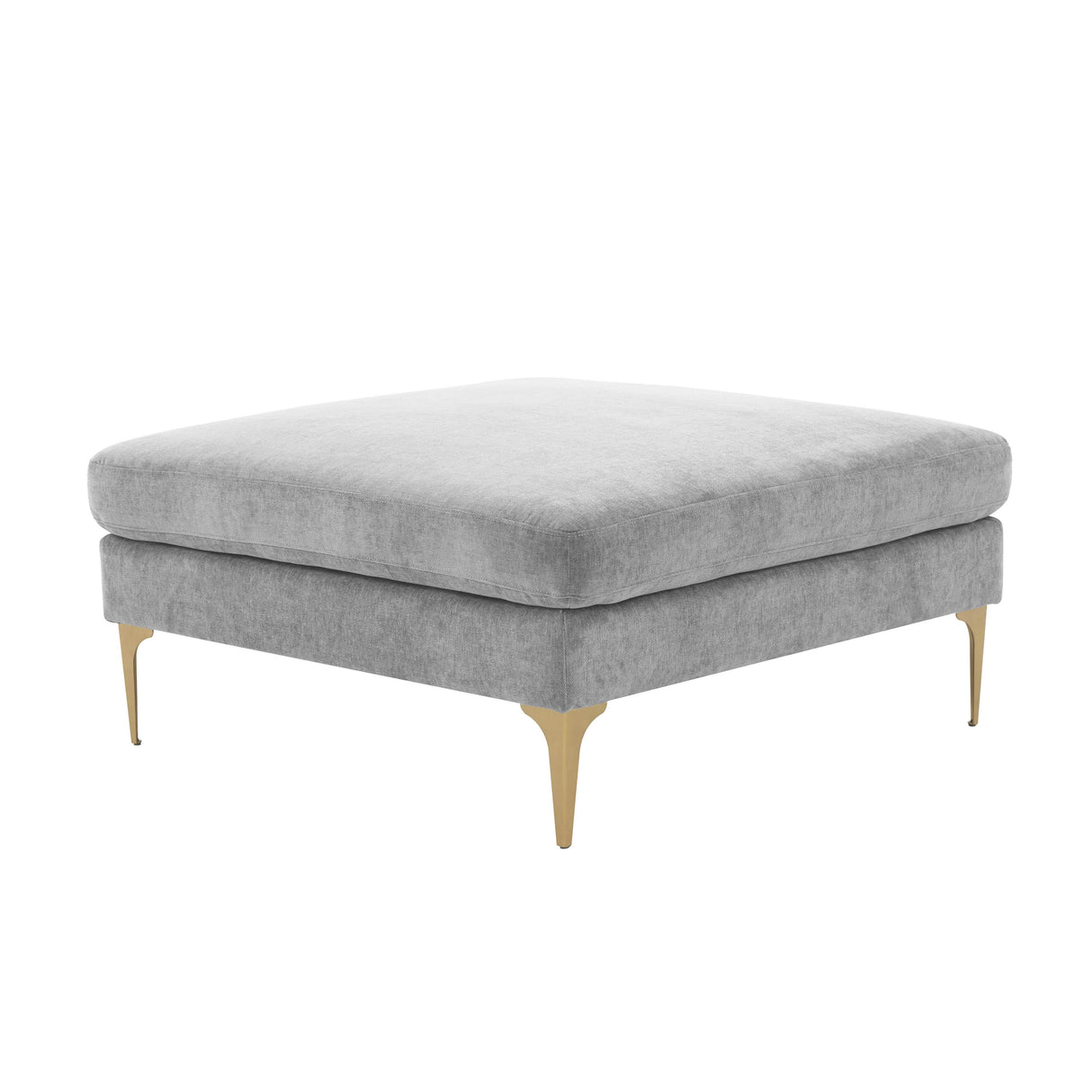 Serena Velvet Ottoman