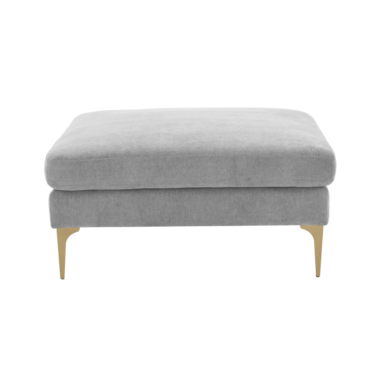 Serena Velvet Ottoman