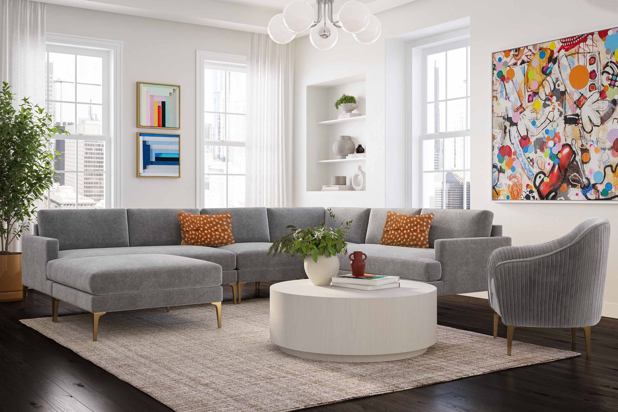 Serena Velvet Accent Chair