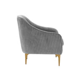 Serena Velvet Accent Chair