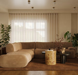Zenith 5-Piece Performance Velvet Modular Sectional - View 2