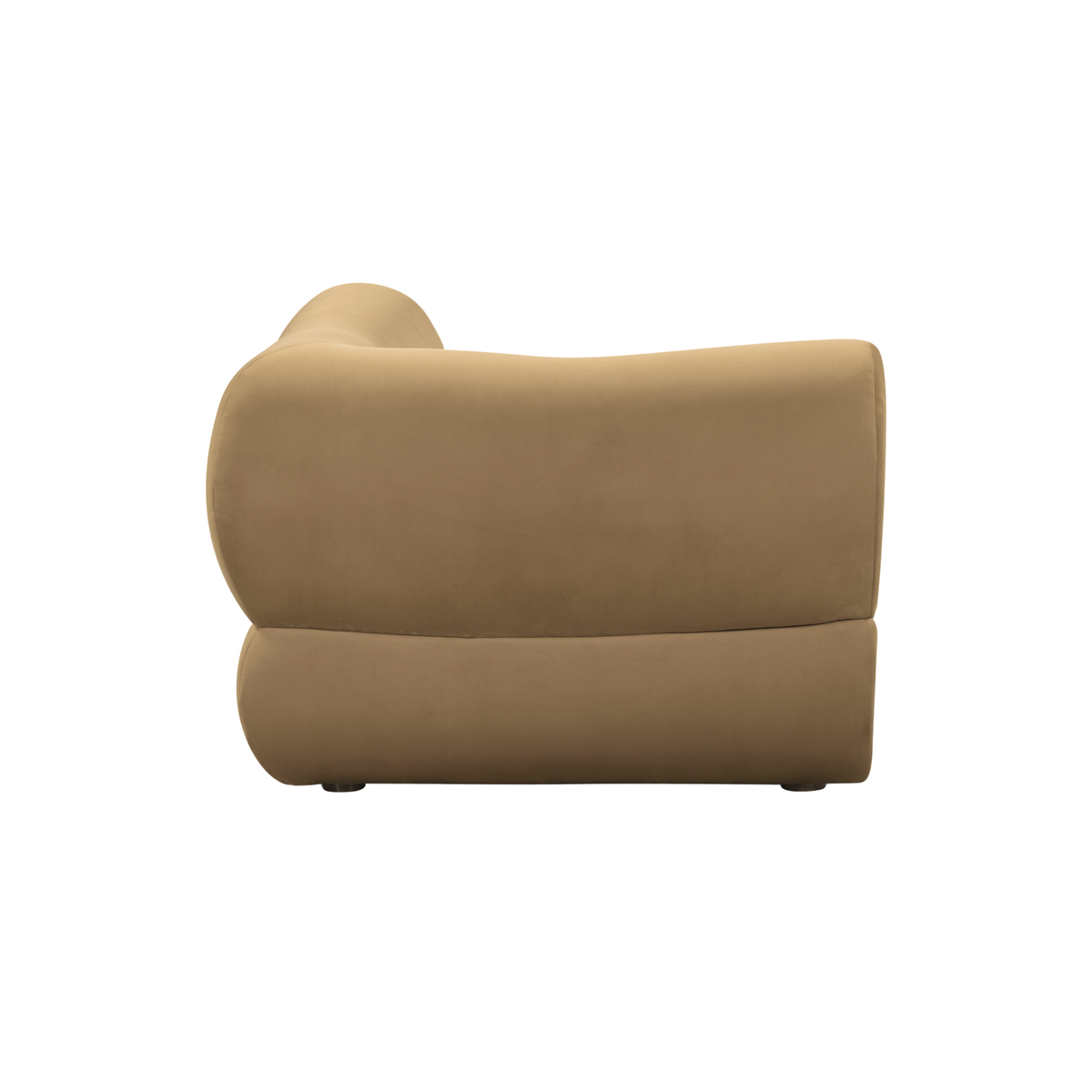 Zenith Latte Brown Performance Velvet Corner Wedge - View 6