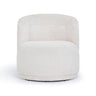 Massa Textured Fabric Swivel Accent Chair