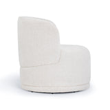 Massa Textured Fabric Swivel Accent Chair
