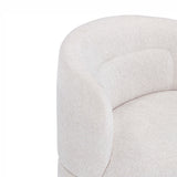 Massa Textured Fabric Swivel Accent Chair