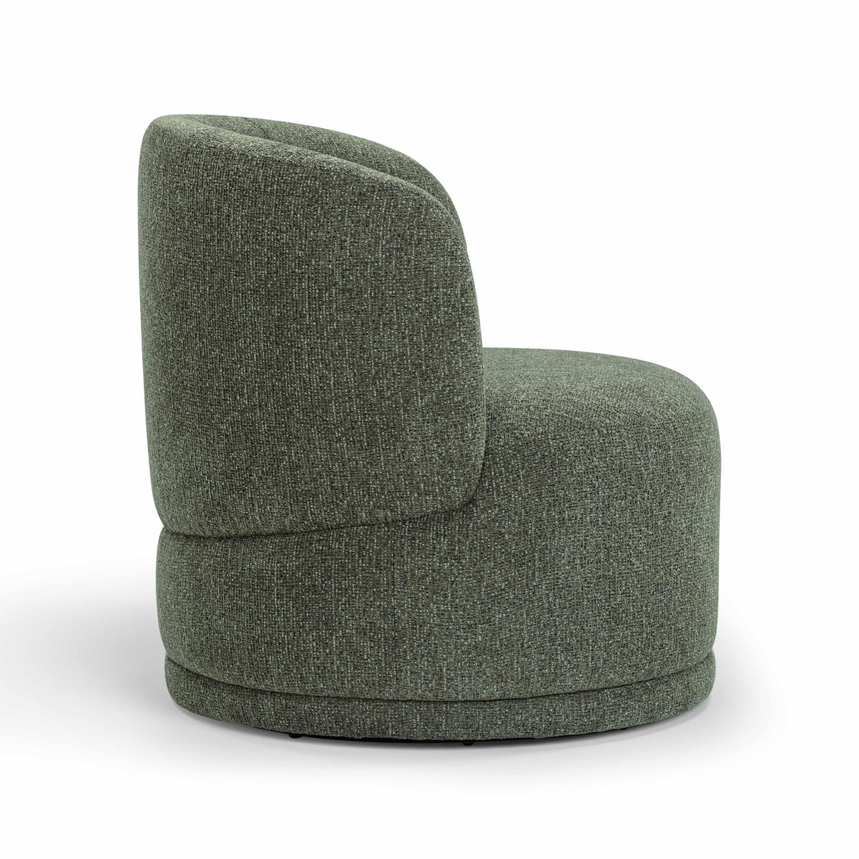 Massa Textured Fabric Swivel Accent Chair