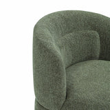 Massa Textured Fabric Swivel Accent Chair