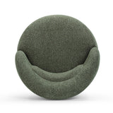 Massa Textured Fabric Swivel Accent Chair
