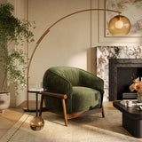 Piedmont Upcycled Chenille Accent Chair