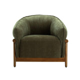 Piedmont Upcycled Chenille Accent Chair